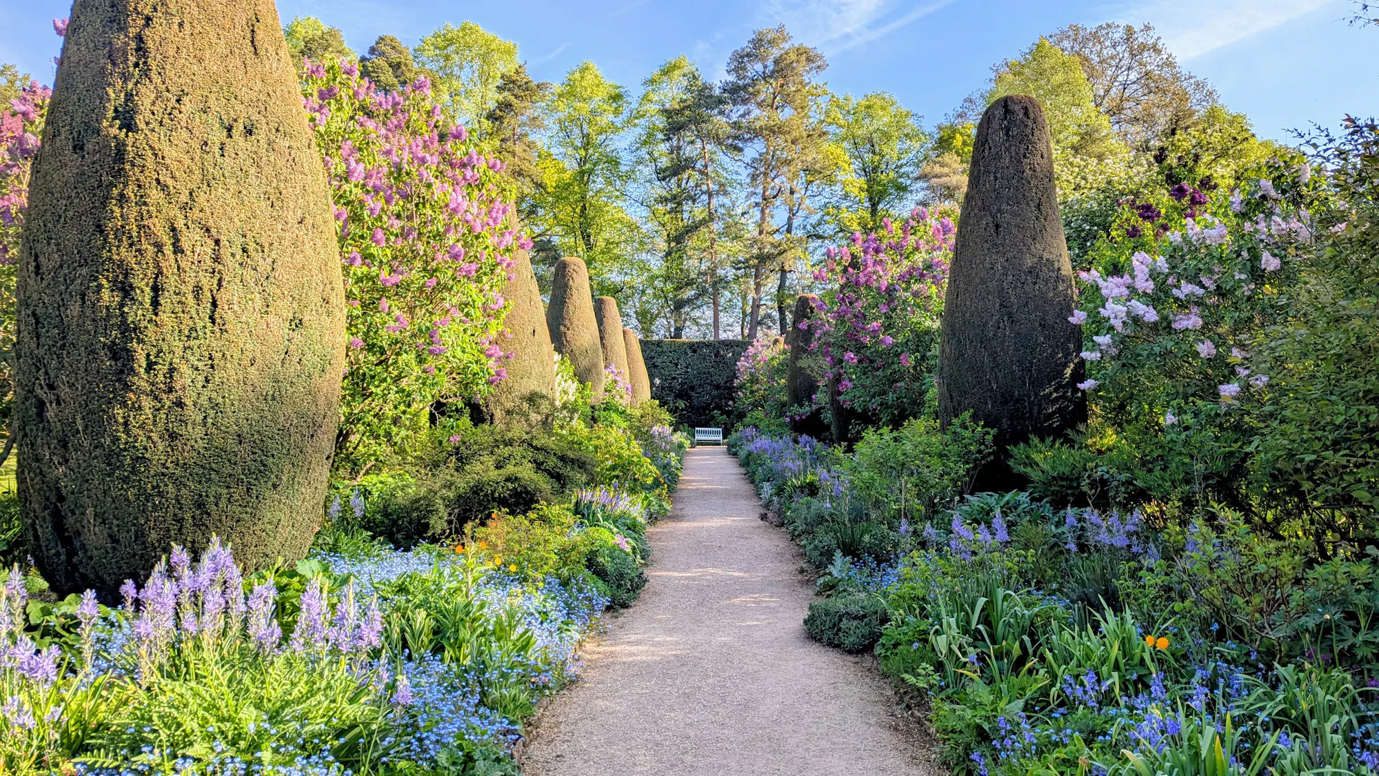 The Long Borders at Hidcote © National Trust Images